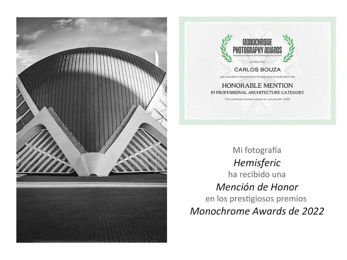 Monochrome Awards 2022: Mención de Honor en Arquitectura Profesional