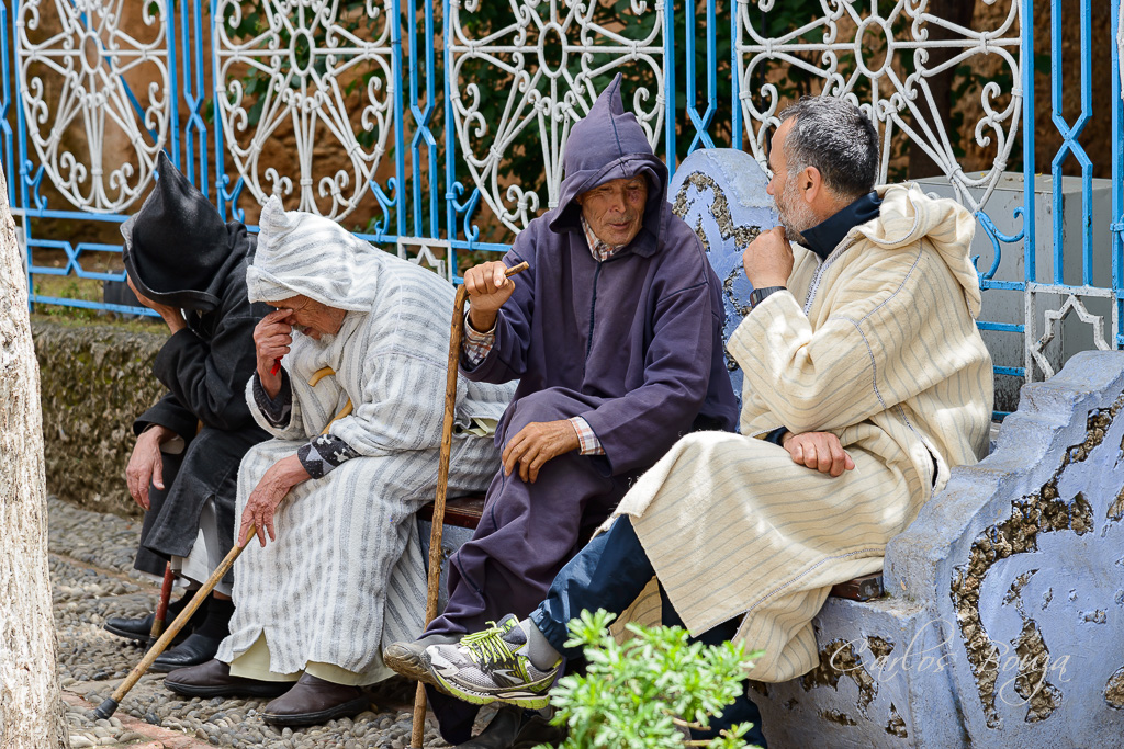 Conversaciones en la plaza de Uta al-Hammam